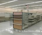 Lot: 14-2-7577: 144 Linear Feet of Gondola Display Counter(s)