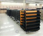 Lot: 14-2-7580: 308 Linear Feet of Gondola Display Counter(s)