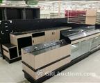 Lot: 14-2-7580: 308 Linear Feet of Gondola Display Counter(s)