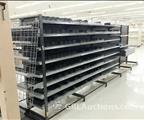 Lot: 14-2-7580: 308 Linear Feet of Gondola Display Counter(s)