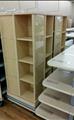 Lot: 14-2-7641: (2) 4 Tier Garment Display  Table(s) (6) Gondola "H" Rack(s) 48"  