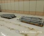Lot: 14-2-7671: (30) Misc Size Tear Drop And Ridge U Rack Load Stop, Beams And Cross Braces 