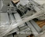 Lot: 14-2-7671: (30) Misc Size Tear Drop And Ridge U Rack Load Stop, Beams And Cross Braces 