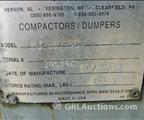 Lot: 14-2-7719: (1) Marathon  RJ-100-SC Self Contained Commercial Compactor 