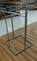 Lot: 14-2-7736: (5) Gondola Garment Rack(s) 20" X 20" Square Base 