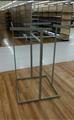 Lot: 14-2-7737: (7) Gondola Garment Rack(s) 20" X 20" Square Base 