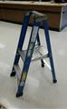 Lot: 14-2-7754: (1) Green Bull 2 Ft Fiberglass Step Ladder 