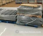 Lot: 14-2-8505: (7) Skids Of Misc Size Wire Mesh Decking 