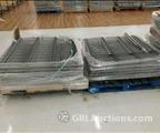 Lot: 14-2-8505: (7) Skids Of Misc Size Wire Mesh Decking 
