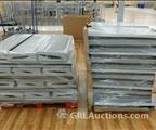 Lot: 14-2-8506: (5) Skids Of Misc Size Gondola Shelving 