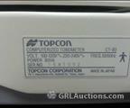 Lot: 13-7-95: (1) Topcon CT-80 