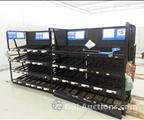 Lot: 13-2-186: (3) Battery Rack 49" W x 72" H x 16" D (2) Battery Rack 57" W x 76" H x 33" D 