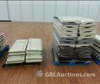Lot: 13-2-218: (11) Gondola Shelves 48" X 14"  (34) Gondola Shelves 48" X 16"  (8) Gondola Shelves 48" X 22"  (74) Gondola Base Shelves 48" X 18"  