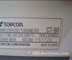 Lot: 14-7-10205: (1) Topcon CT-80 