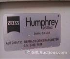 Lot: 14-7-11853: (1) Zeiss Humphrey ACUITUS 5015 Automatic Refractor 