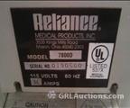 Lot: 15-7-1637: (1) Reliance 7800  