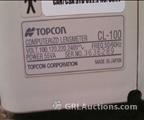 Lot: 15-7-1992: (1) Topcon CL-100 