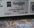 Lot: 15-7-1998: (1) Zeiss Humphrey 597 
