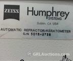 Lot: 13-7-850: (1) Zeiss Humphrey ACUITUS 5015 