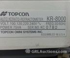 Lot: 13-7-883: (1) Topcon KR-8000 