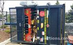 Lot: 15-3-5681: (1) Cram-A-Lot VB-72-B Vertical Cardboard Baler 