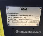 Lot: 15-3-5836: (1) Yale GLP040AFNUAF084  Propane Forklift 