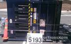 Lot: 15-3-5278: (1) Cram-A-Lot DB-72-H Vertical Cardboard Baler 