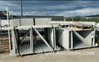 Lot: 15-3-4935: (134) Wire Decking Mixed lot (25) Ridge-U-Rak Uprights 44” X 120”  (16) Tear Drop Cross Beams 96”  (55) Ridge-U-Rak Cross Beams 96”  (30) Tear Drop Uprights 36” X 60”  (50) Tear Drop Uprights 44” X 80”  