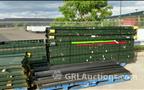 Lot: 15-3-4935: (134) Wire Decking Mixed lot (25) Ridge-U-Rak Uprights 44” X 120”  (16) Tear Drop Cross Beams 96”  (55) Ridge-U-Rak Cross Beams 96”  (30) Tear Drop Uprights 36” X 60”  (50) Tear Drop Uprights 44” X 80”  