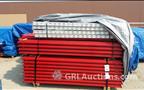 Lot: 15-3-5939: (192) Ridge-U-Rak Cross Beams 90”  (55) Ridge-U-Rak Cross Beams 102”  (12) Ridge-U-Rak Cross Beams 120”  (116) Wire Decking 44" X 44" 
