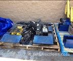 Lot: 15-3-5987: (1) Challenger 39000 Two Post Automotive Lift (1) Challenger 39000 Two Post Automotive Lift (1) Challenger SRM10 Automotive Pad Lift 