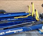 Lot: 15-3-5987: (1) Challenger 39000 Two Post Automotive Lift (1) Challenger 39000 Two Post Automotive Lift (1) Challenger SRM10 Automotive Pad Lift 