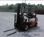 Lot: 15-3-6014: (1) Nissan PJ02A20PV Propane Forklift 