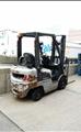 Lot: 15-3-6155: (1) Nissan MP1F1A20LV Propane Forklift 