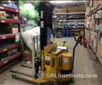 Lot: 15-3-6312: (1) Yale MSW030SCN12TV083 Electric Walkie Stacker 