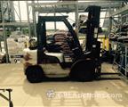 Lot: 15-3-6203: (1) Nissan MPLO2A25LV Propane Forklift 