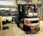 Lot: 15-3-6203: (1) Nissan MPLO2A25LV Propane Forklift 