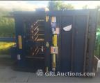 Lot: 15-3-6253: (1) Cram-A-Lot DHR-72-LU Vertical Cardboard Baler 