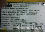 Lot: 15-3-6216: (1) Yale MSW040SEN24TE072 Walkie Stacker 