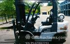 Lot: 15-3-6168: (1) Nissan MPLO2A25LV Propane Forklift 