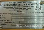 Lot: 15-3-6415: (1) Yale MSW030SCN12TE077 Walkie Stacker 