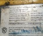 Lot: 15-3-6011: (1) Yale MPW060LEN24T2748 Electric Pallet Jack 