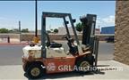 Lot: 15-3-6711: (1) Nissan PJ02A20PV Propane Forklift 