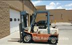 Lot: 15-3-6711: (1) Nissan PJ02A20PV Propane Forklift 