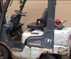 Lot: 15-3-6756: (1) Nissan MPLO2A25LV Propane Forklift 