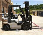 Lot: 15-3-6757: (1) Nissan MPL02A25LV Propane Forklift 