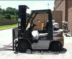 Lot: 15-3-6757: (1) Nissan MPL02A25LV Propane Forklift 