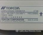 Lot: 13-7-1140: (1) Topcon CT-80 