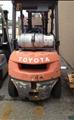 Lot: 15-3-7047: (1) Toyota 7FGU20 Propane Forklift 