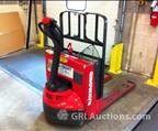 Lot: 15-3-7066: (1) Raymond 102T-F45L Electric Pallet Jack 